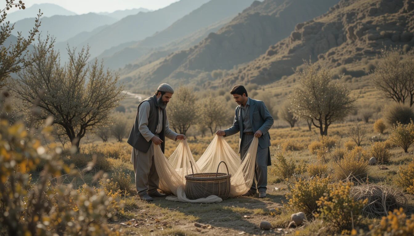 Olive harvest early season